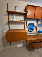 Skive Møbelfabrik 3-Bay Teak Wall Unit