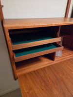 Skive Møbelfabrik 3-Bay Teak Wall Unit