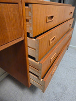 Skive Møbelfabrik 3-Bay Teak Wall Unit