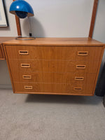 Skive Møbelfabrik 3-Bay Teak Wall Unit