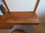 Skive Møbelfabrik 2-Bay Teak Wall Unit