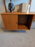 Skive Møbelfabrik 2-Bay Teak Wall Unit