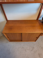 Skive Møbelfabrik 2-Bay Teak Wall Unit