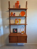 Skive Møbelfabrik 1-Bay Teak Wall Unit
