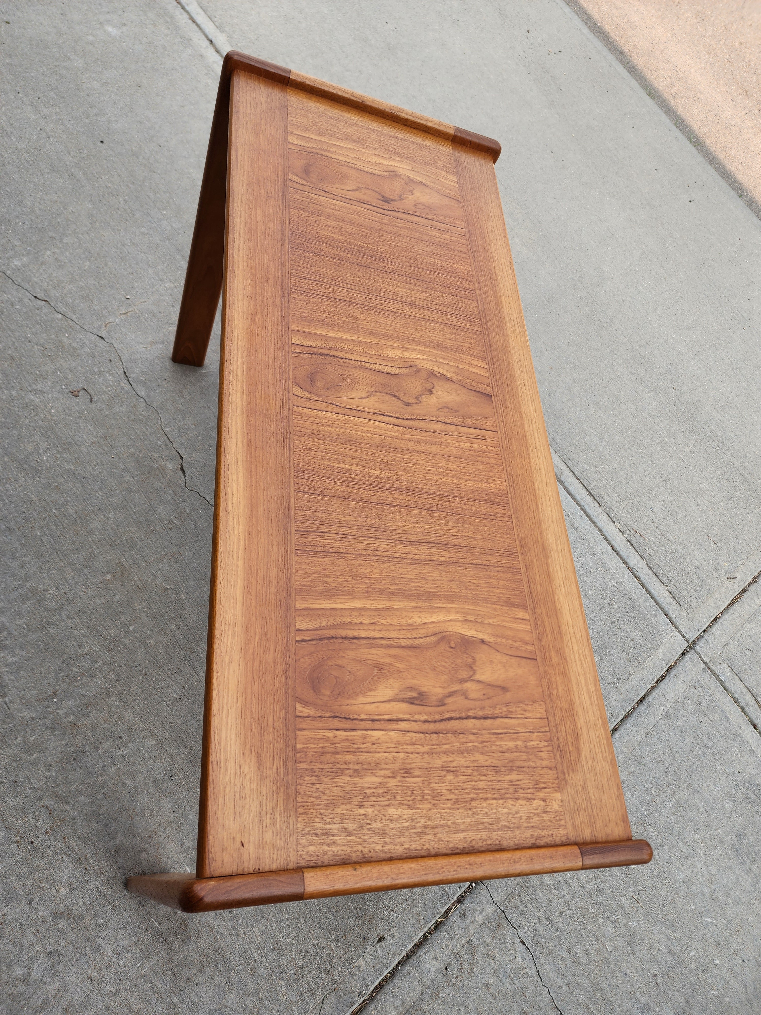 Teak Console Table by Svend Madsen for Karl Lindegaard