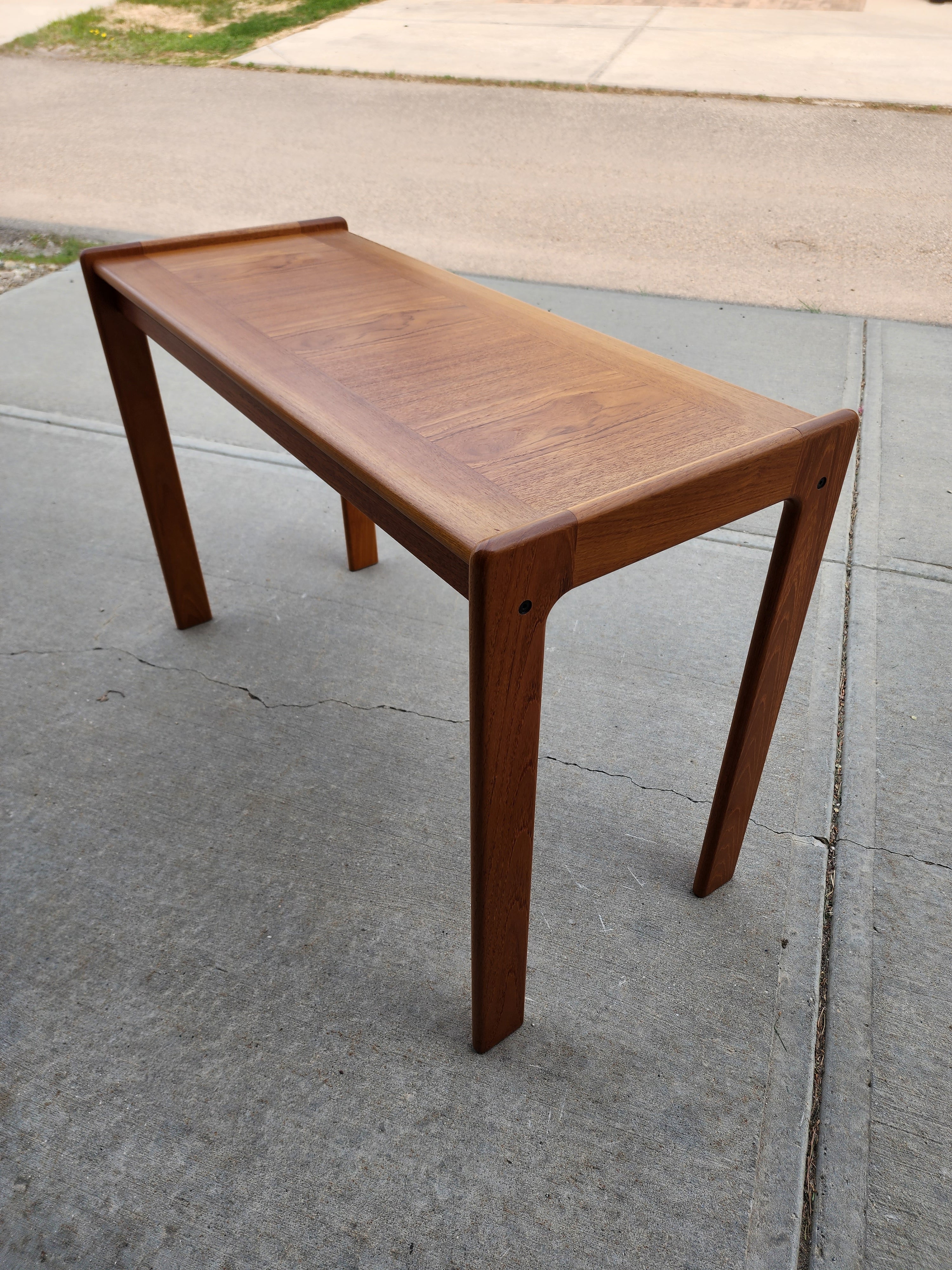 Teak Console Table by Svend Madsen for Karl Lindegaard