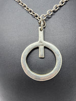 Anders Andersen Pewter Circular Necklace