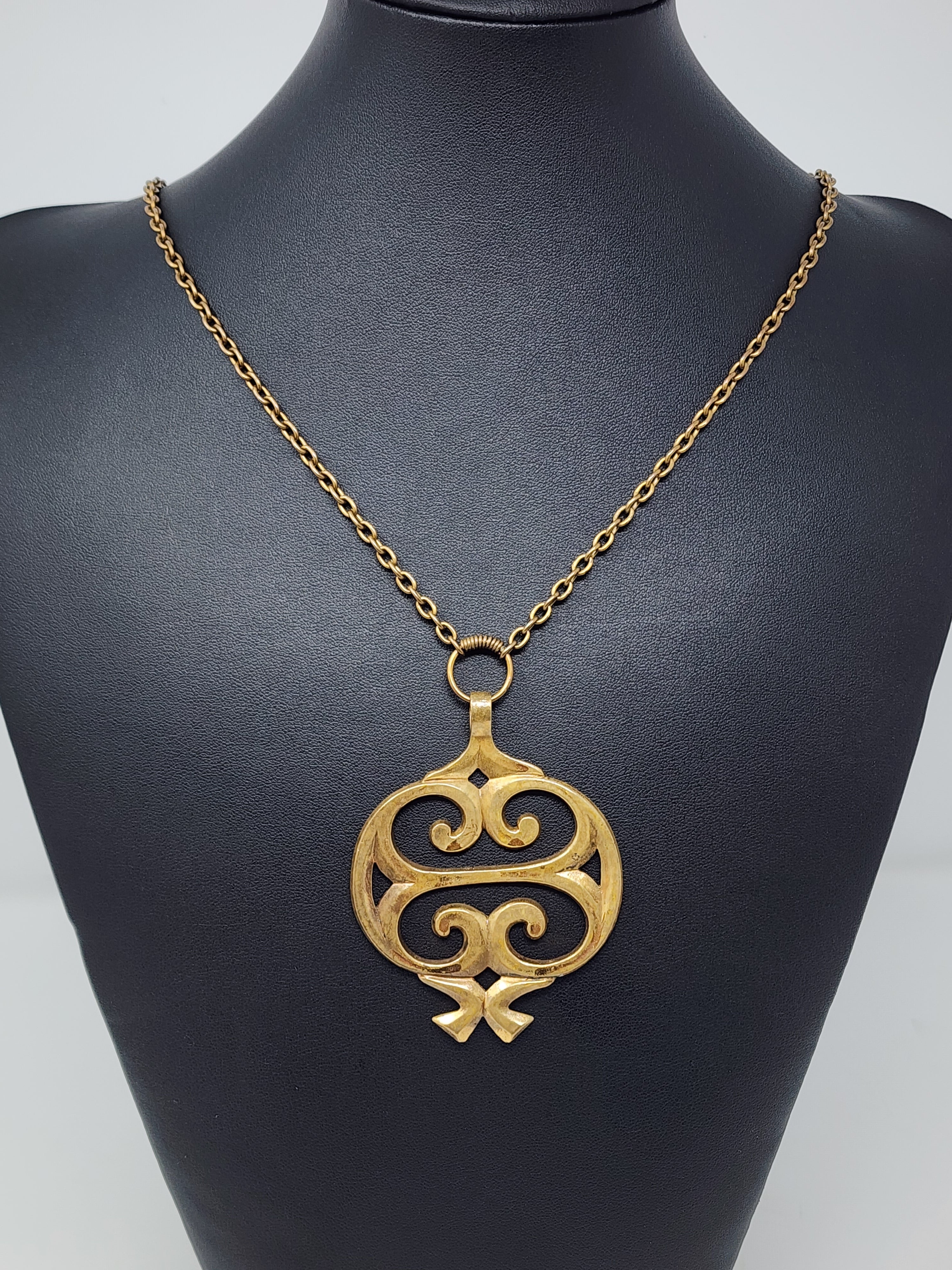 Kalavala Koru Bronze Necklace