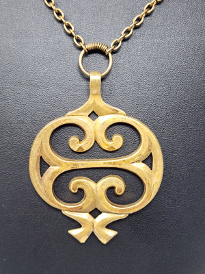 Kalavala Koru Bronze Necklace