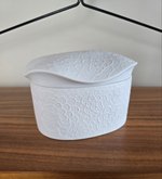 Kaiser White Bisque Porcelain Lidded Dish