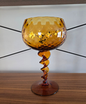 Amber Empoli Twisted Stem Compote