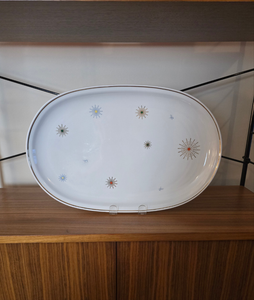 Chalfonte 'Starlight' Oval Serving Platter