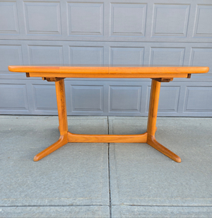 Teak Dining Table with Extension - Seats 6 to 8