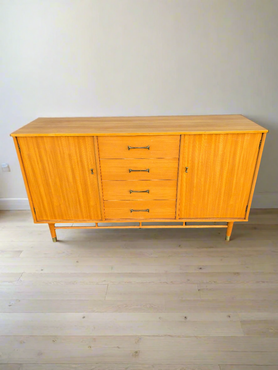 Milo Baughman for Drexel 'Today's Living' Blonde Sideboard