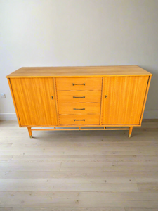 Milo Baughman for Drexel 'Today's Living' Blonde Sideboard