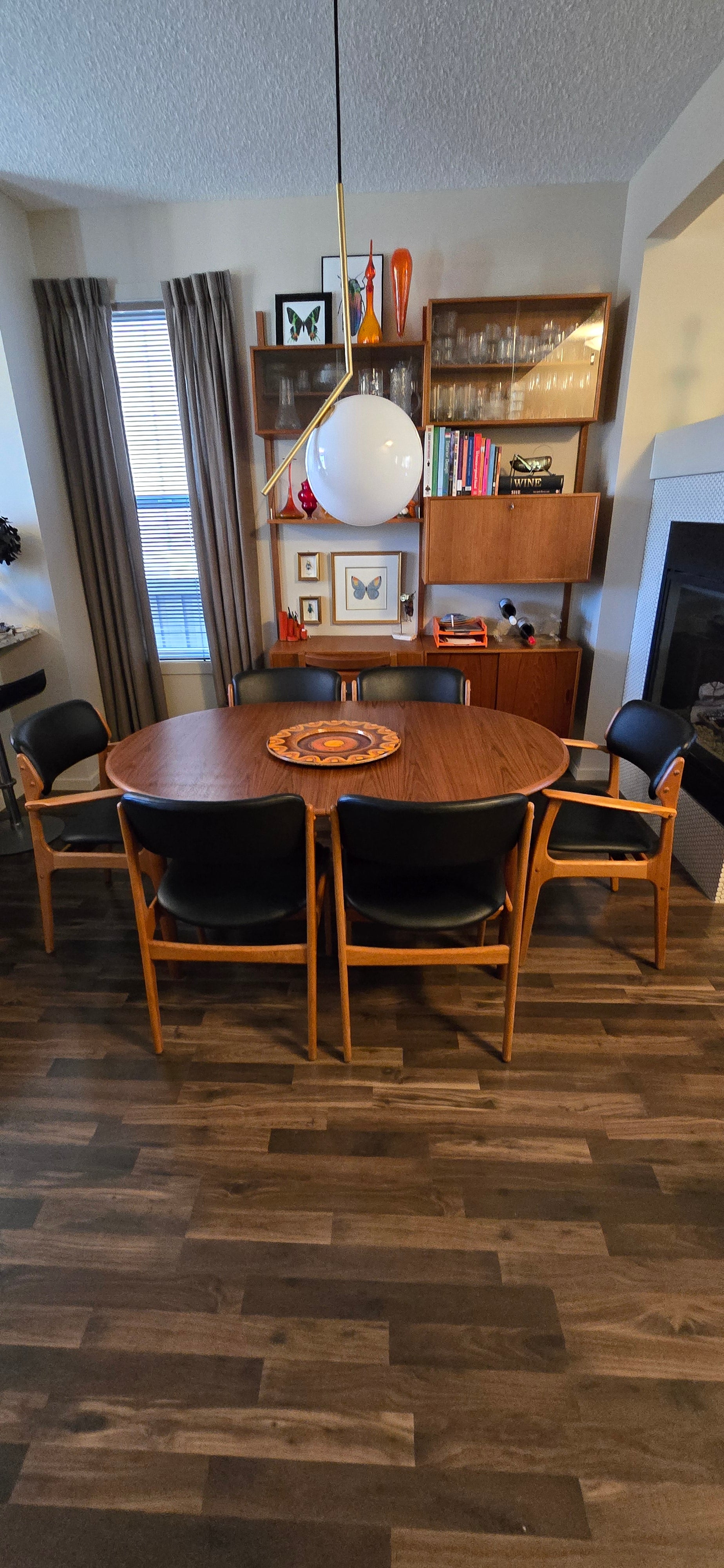 Erik Buck for O.D. Mobler Teak Dining Chairs x6
