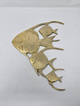 Brass Angelfish Wall Art