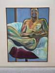 Carolyn Lee Nude Male Framed Painting