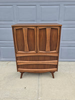Upright Cedar Chest with Drawers