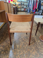 Poul Cadovius 'Pia' Teak & Paper Cord Chair #2