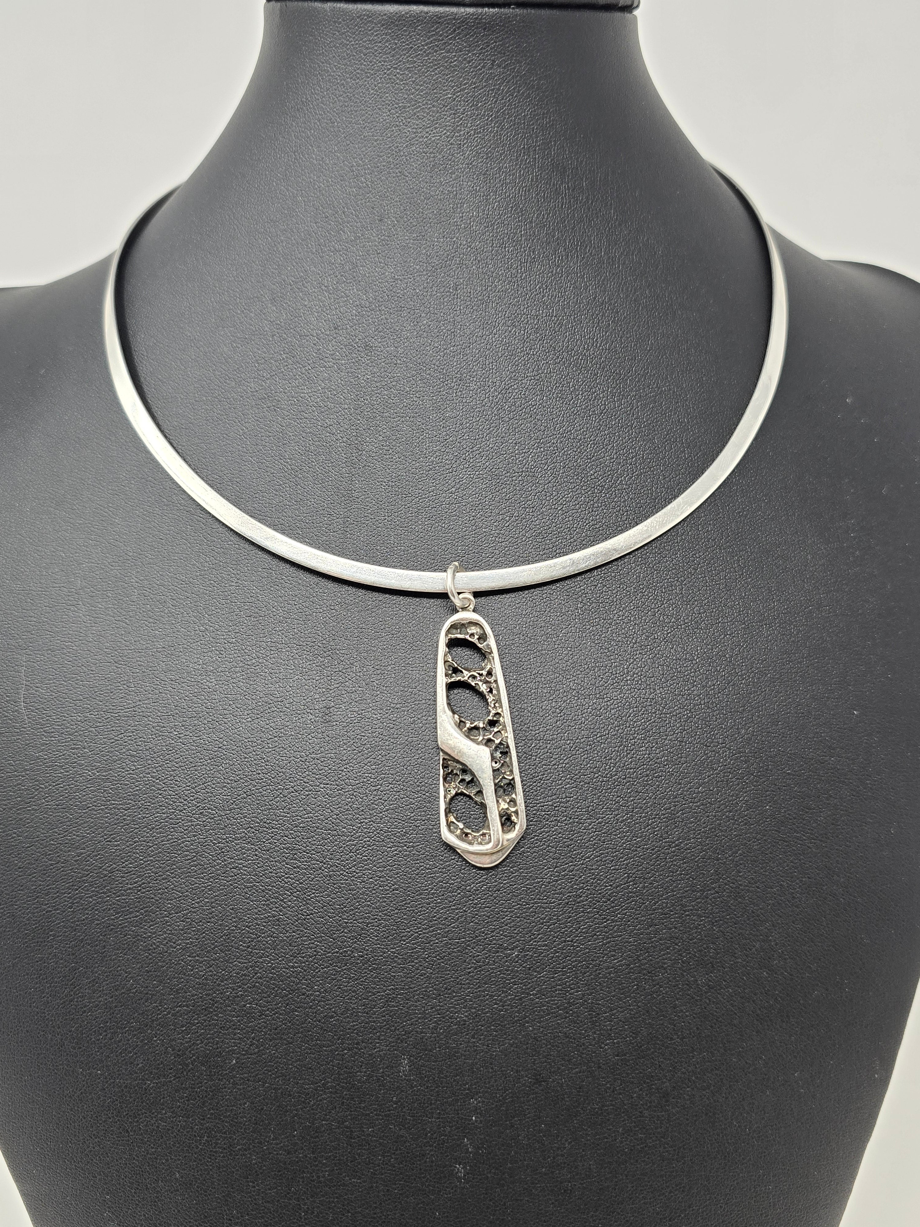 Erika Hult de Corral Silver Pendant