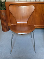 1976 Fritz Hansen Teak Series 7 Chair