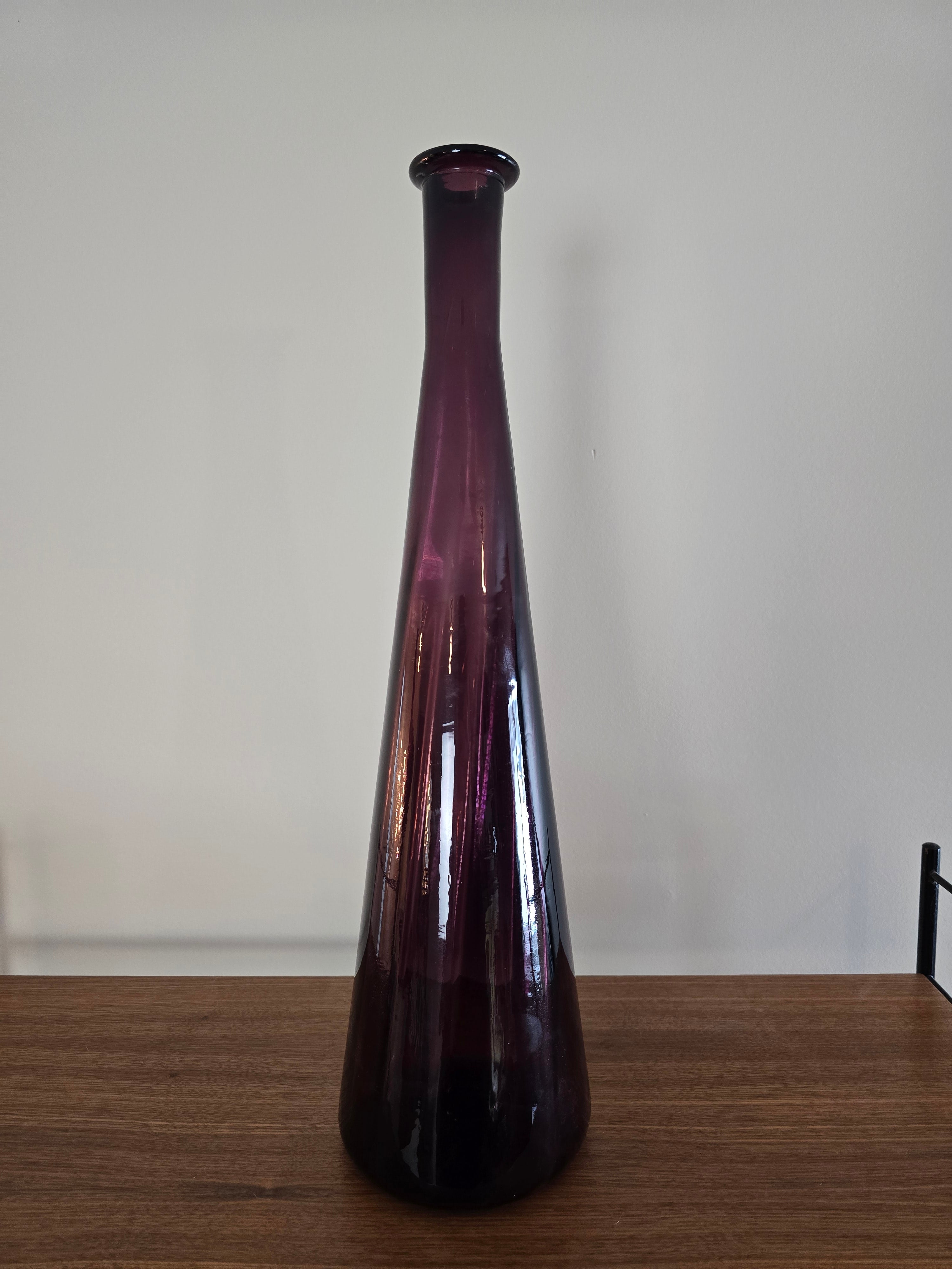 Large Empoli Amethyst Decanter