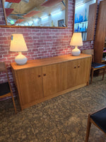 Teak Sideboard with Four Doora