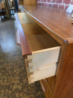 Danish Teak 8 Drawer Dresser