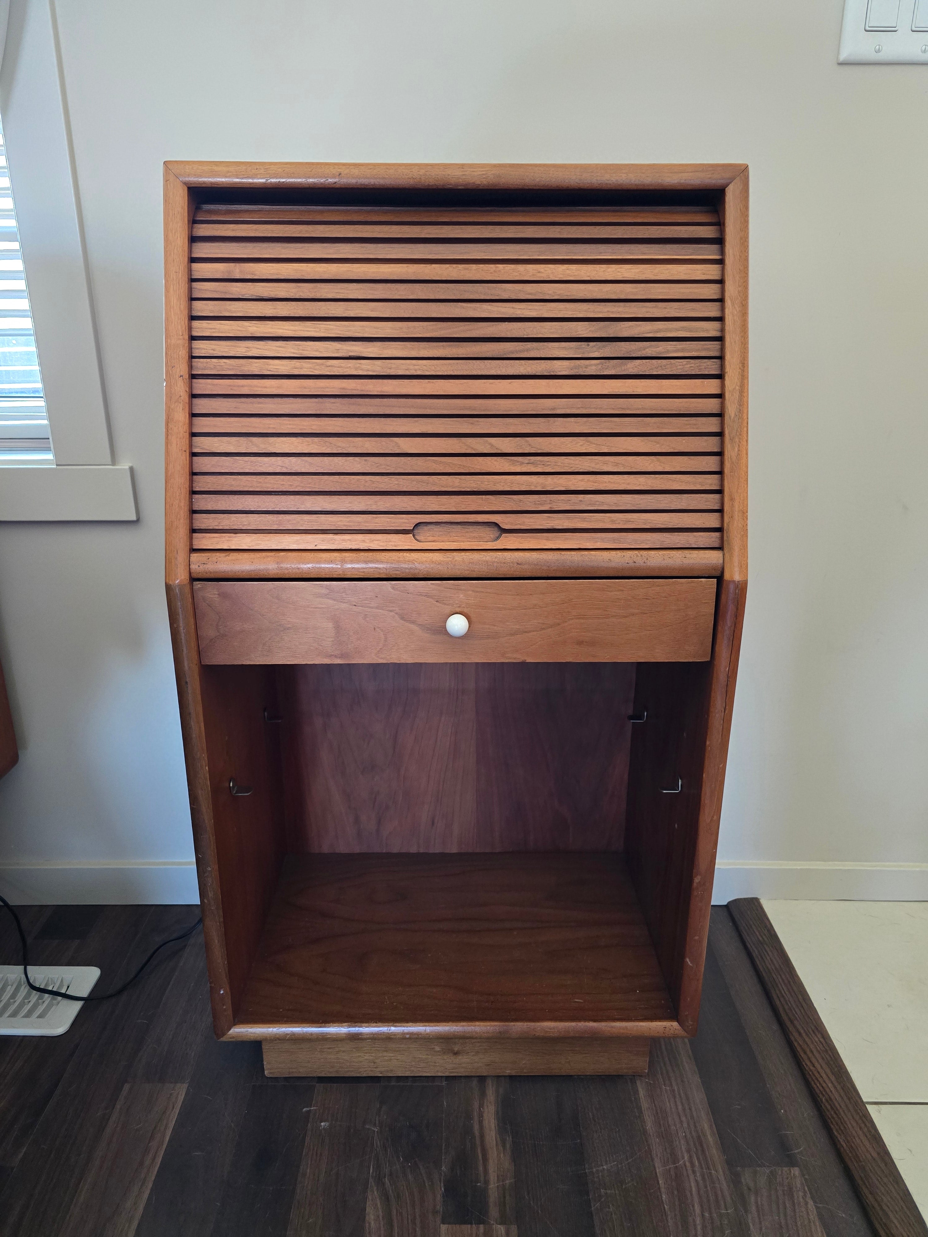 Drexel Declaration Walnut End Table