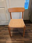 Teak & Paper cord  Chair