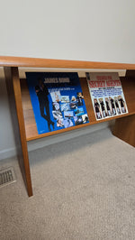 Danish Modern Teak Sofa Console Table
