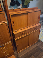Skive Mobelfabrik Teak 2-Bay Wall Unit