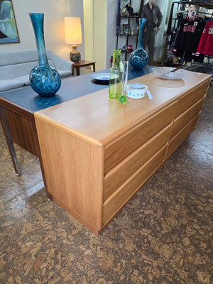 Mobican Danish Modern Teak Double Dresser