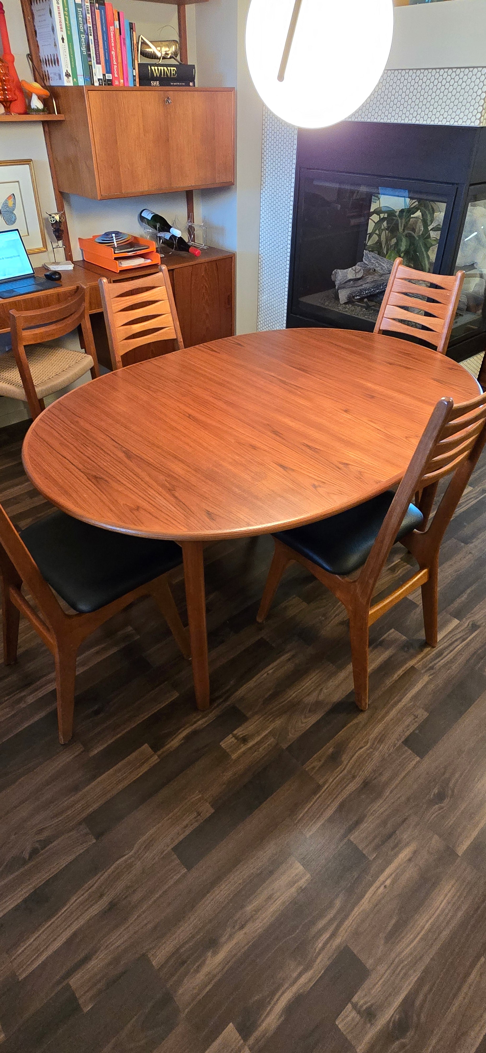 Danish Teak Dining Table - Seats 6 to 10