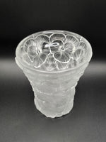 Barolac Frosted Pansy Vase