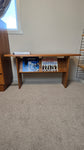 Danish Modern Teak Sofa Console Table