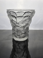 Barolac Frosted Pansy Vase