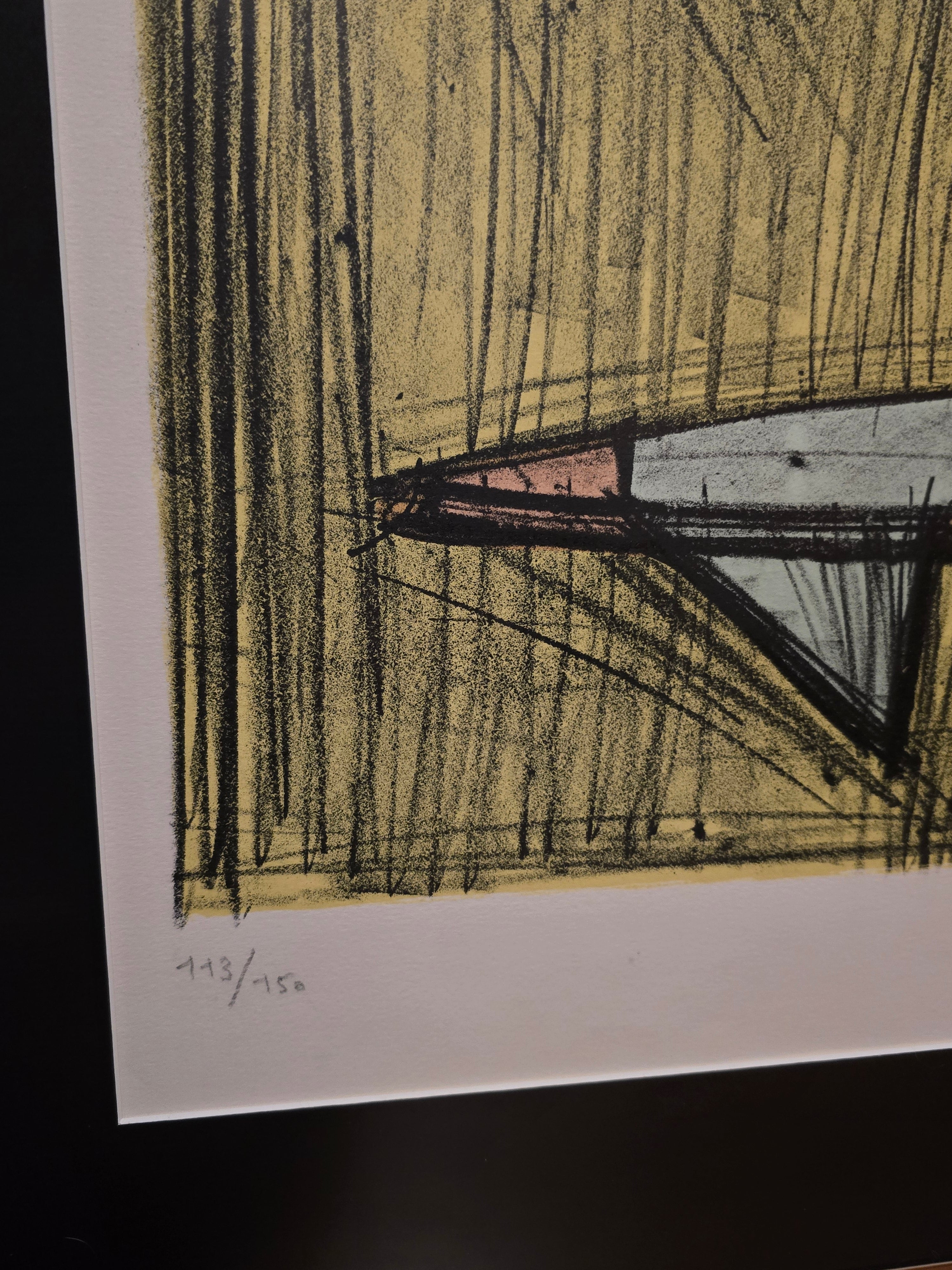 Bernard Buffet Framed Lithograph