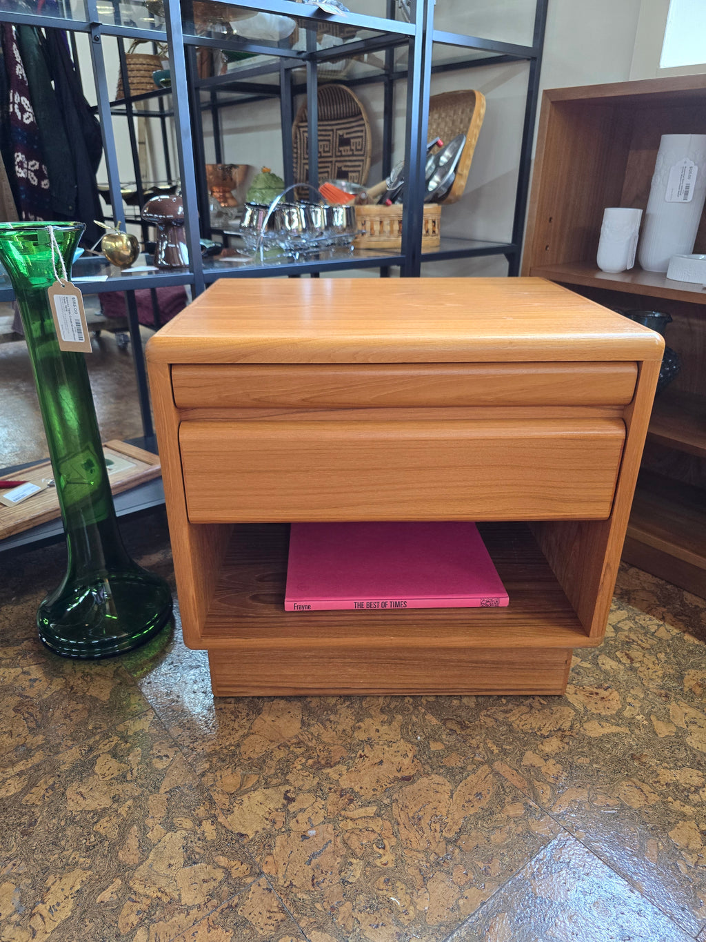 Mobican Danish Modern Teak Nightstand