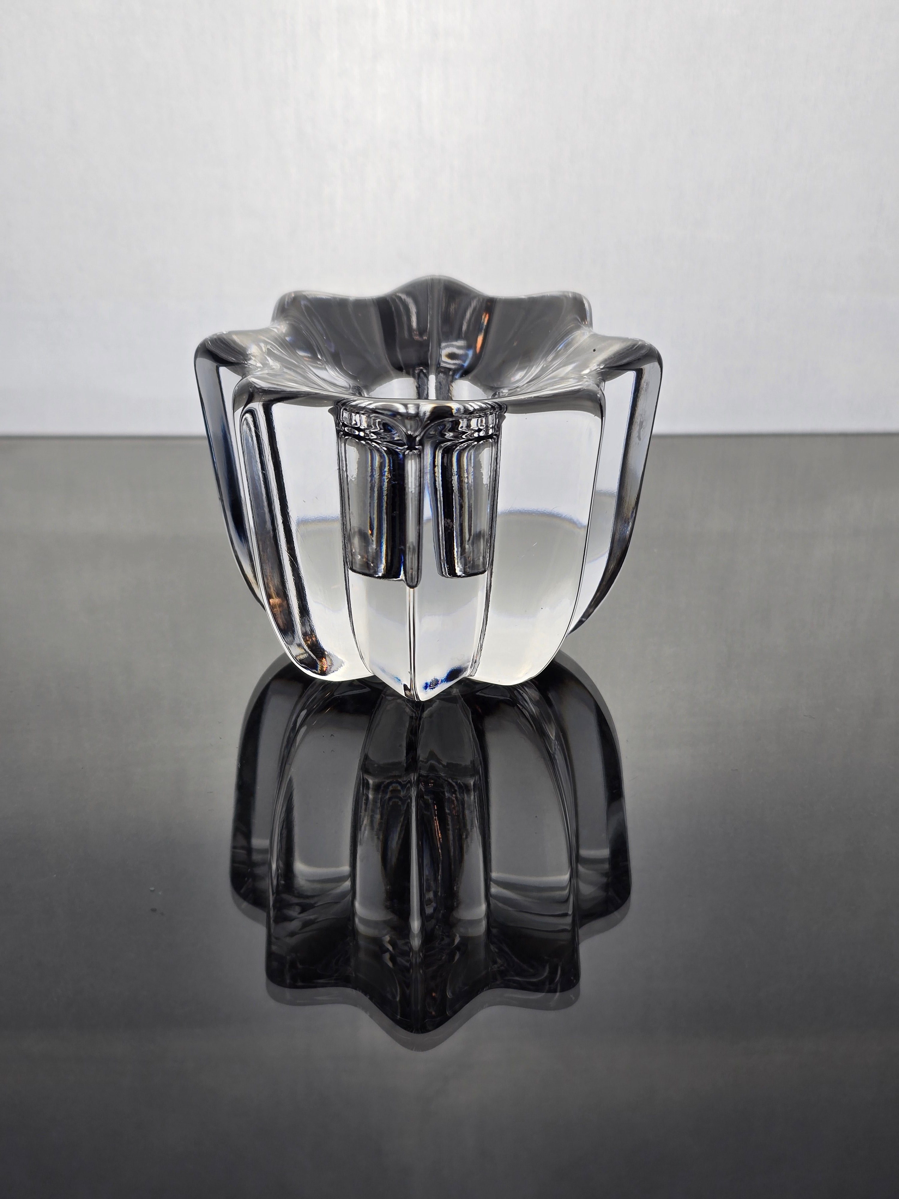 Orrefors Cyrstal Glass Candleholders - Assorted Styles