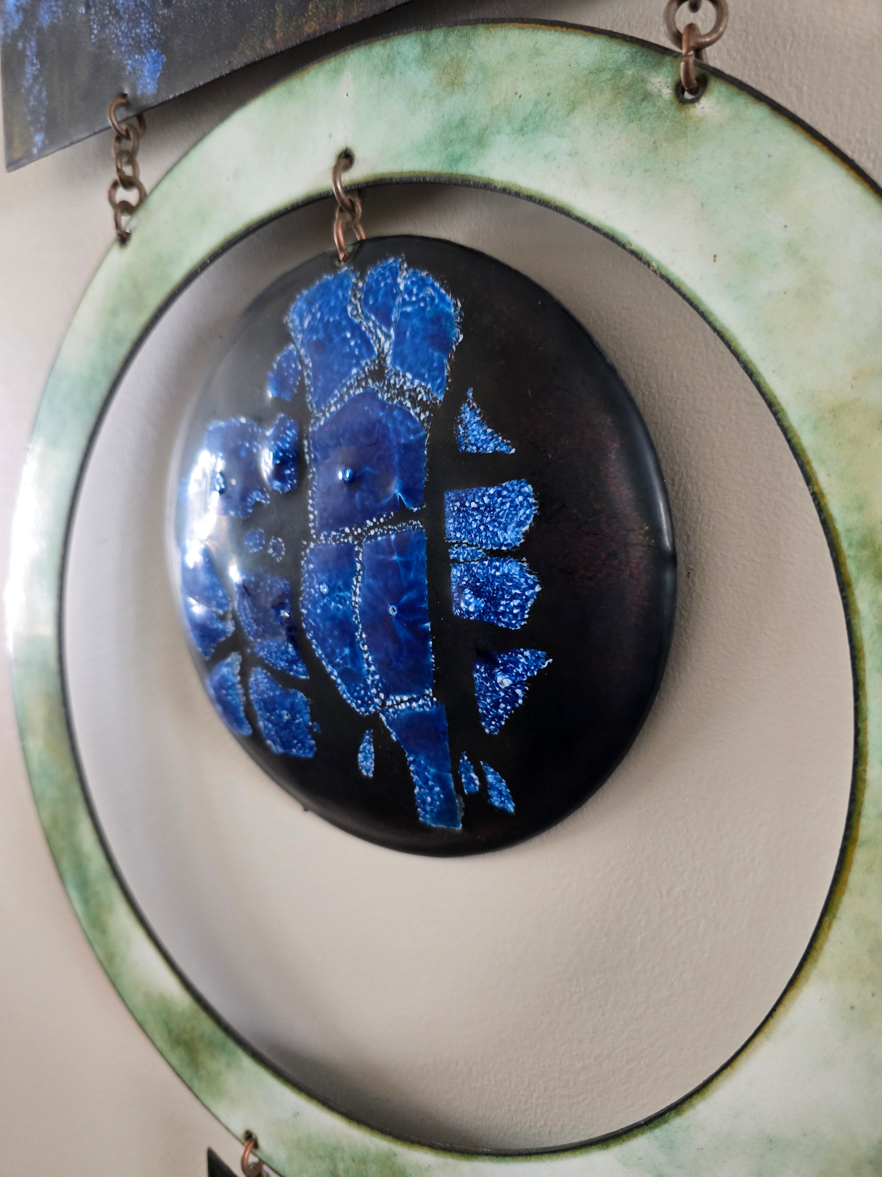 Hank & Diny Frugte Enamel Wall Hanging