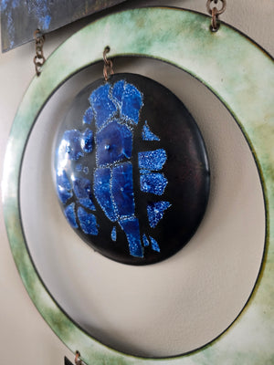 Hank & Diny Frugte Enamel Wall Hanging