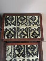 Danish Rosewood & Tile Nesting Tables