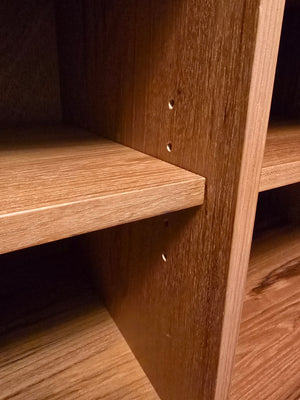 Large Teak Gentleman's Chest of Drawers