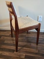 Frem Rojle Solid African Teak Dining Chairs x6