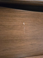 MCM Walnut Lowboy Dresser