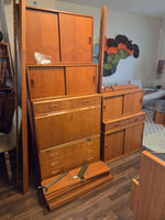 Skive Mobelfabrik Teak 4 Bay Wall Unit