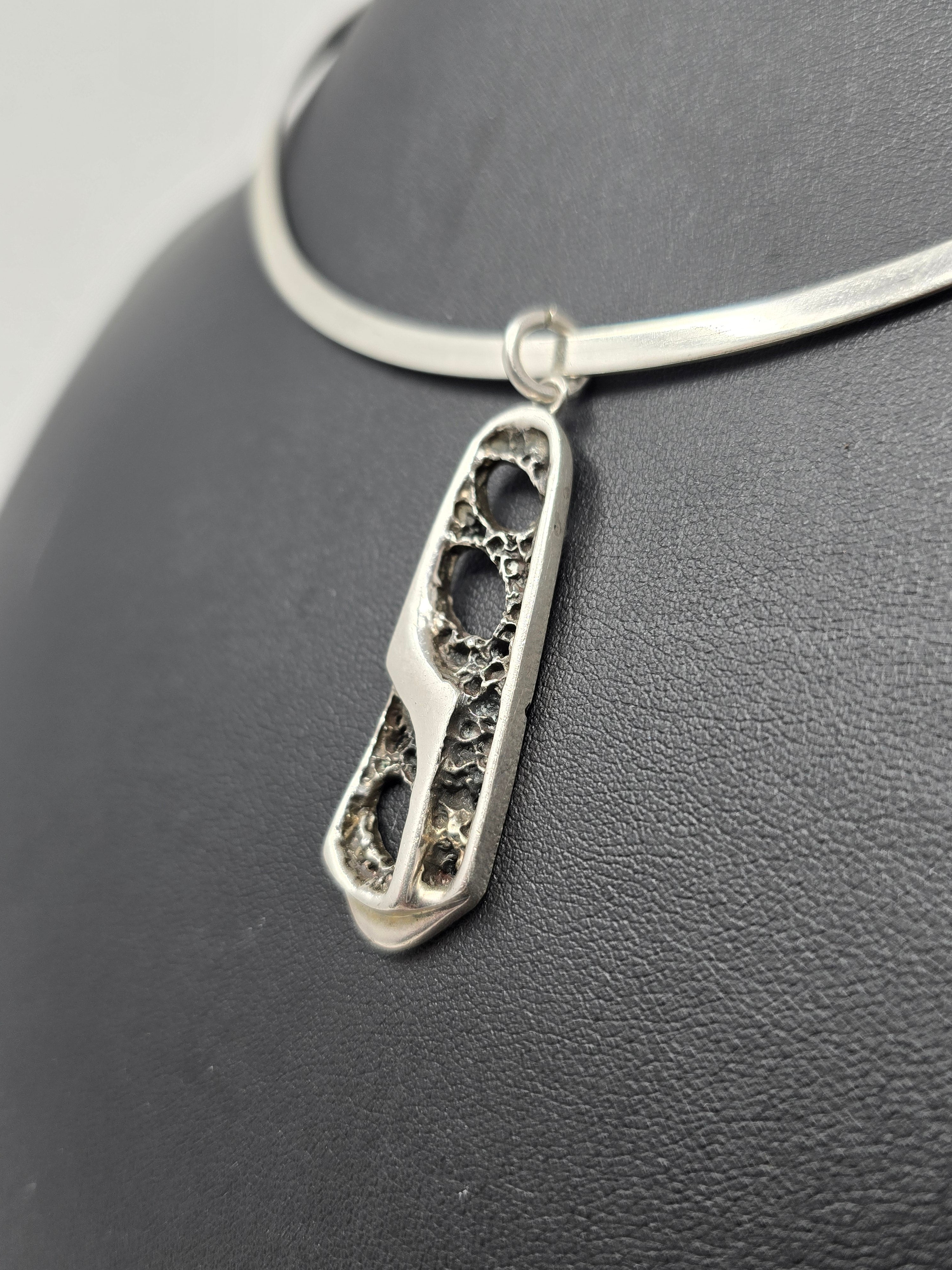 Erika Hult de Corral Silver Pendant