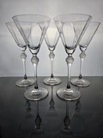 Oscar de la Renta Tuxedo Gold Goblets x5